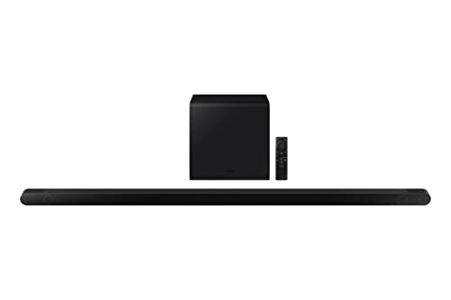 SAMSUNG HW-S50B/ZA 3.0ch All-in-One Soundbar w/Dolby 5.1, DTS Virtual:X, Q Symphony, Built in Center Speaker, Adaptive Sound Lite
