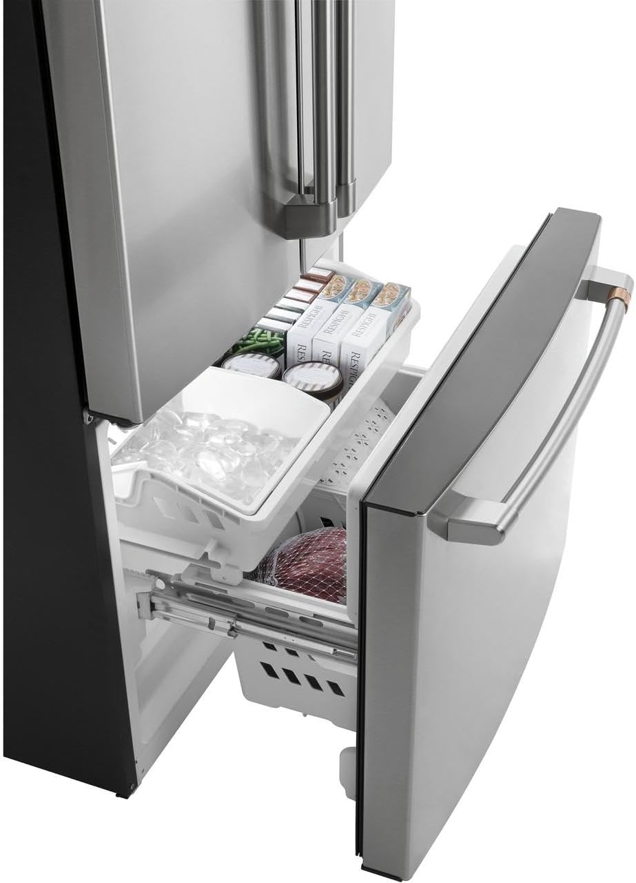 Cafe CWE19SP2NS1 18.6 cu. ft. French Door Refrigerator in Stainless Steel, Counter Depth and ENERGY STAR