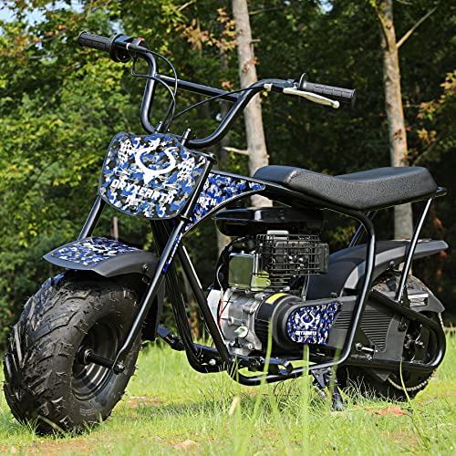 Oryxearth Mini Dirt Bike for Kids, 105CC 4-Stroke Kid Gas Powered Off-Road Pocket Pit Trail Motorcycle W/EPA Approved