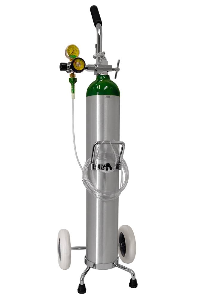 Mada Medical E Oxygen Kit on Cart Empty