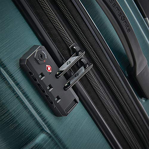 Samsonite Centric 2 Hardside Expandable Luggage with Spinner Wheels, Black, Carry-On 20-Inch