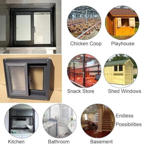 Basement Replacement Window, Bathroom Venting Horizontal Sliding Window, Mobile Home Window
