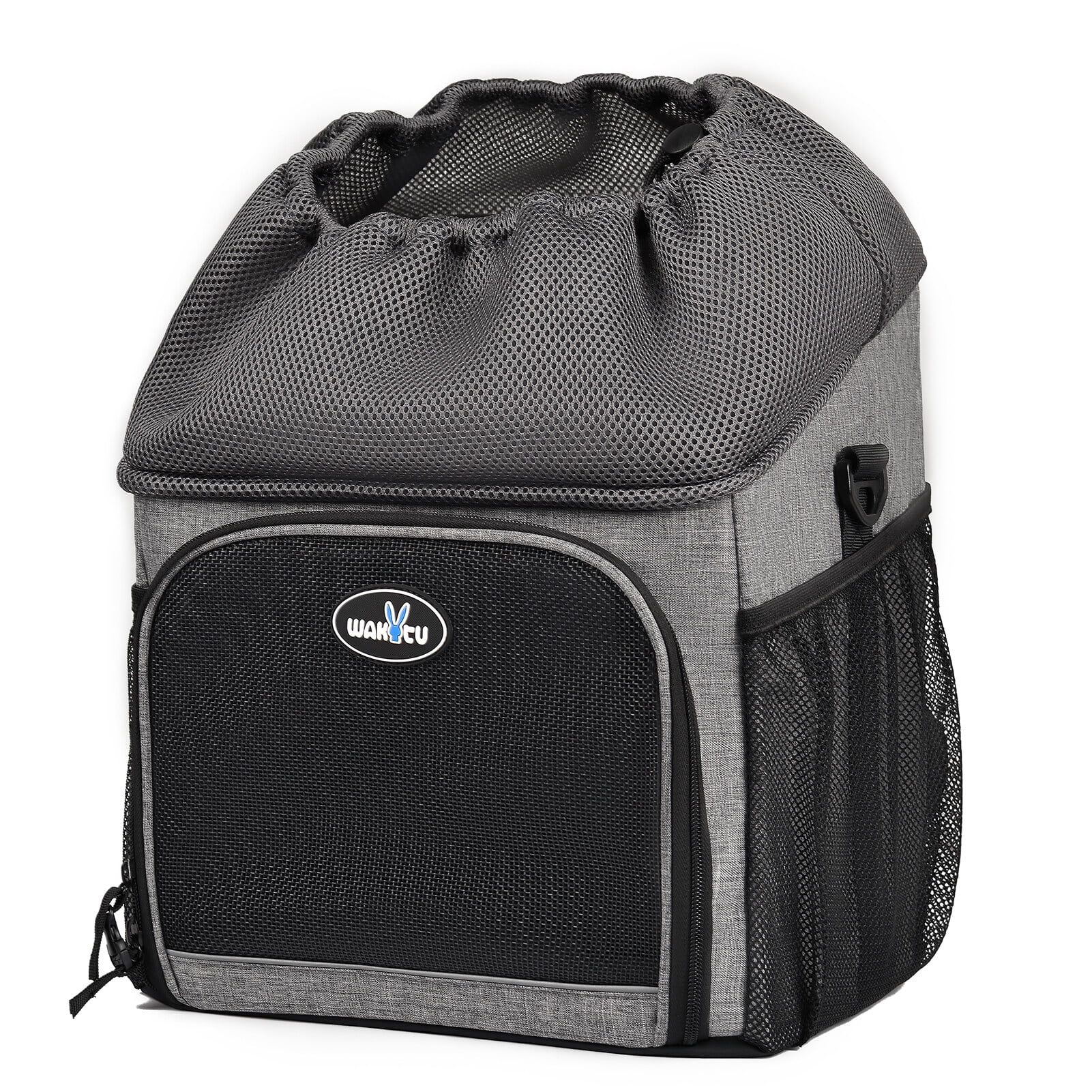 Pet Bicycle Carrier Backpack Dog Bike Basket Carrier Foldable Removable