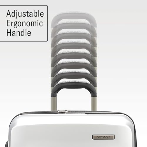 Samsonite Carry-On Pro Front Pocket Hardside Expandable 21-Inch Octiv Luggage: Durable & Impact Resistant, 360° Aero Trac Spinner Wheels