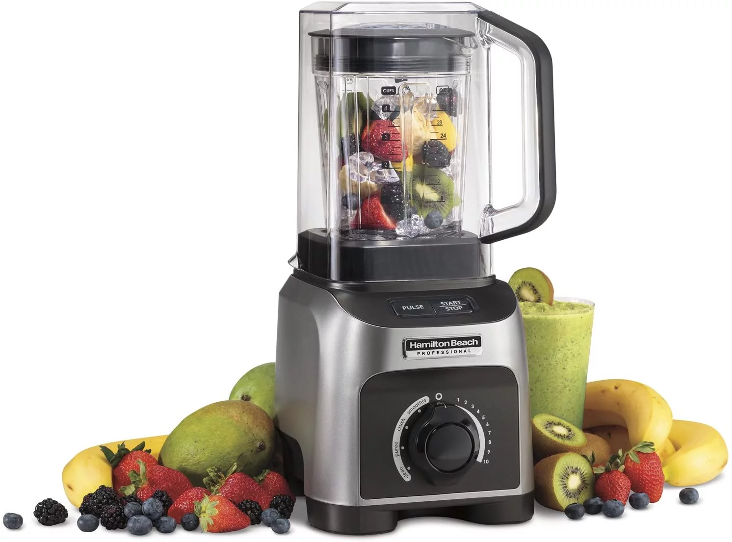 Hamilton Beach Professional 1500 W Blender, Quiet Shield, 32 oz Capacity - 58870