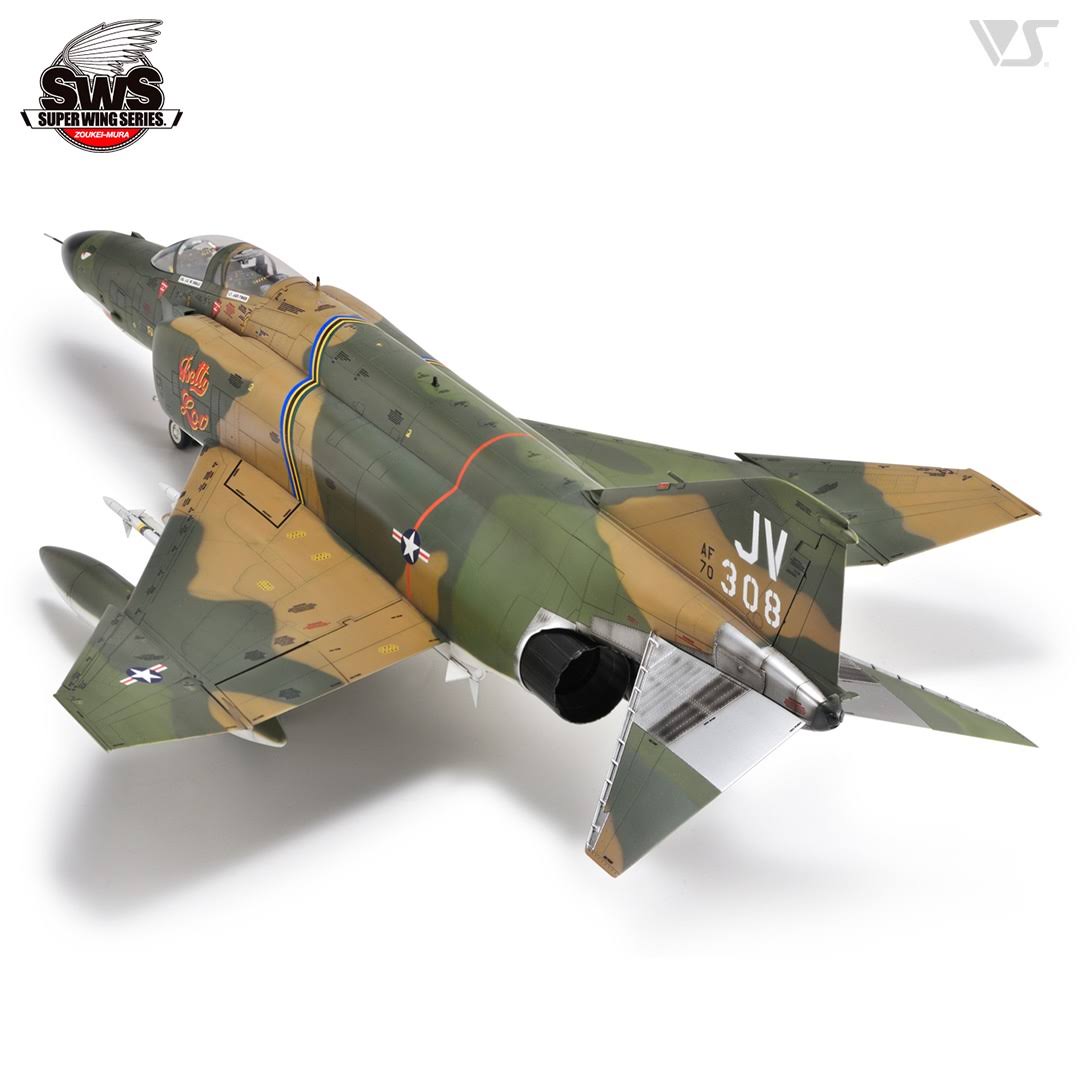 Zoukei-Mura Sws F-4E Phantom II Early Production 1/48 Scale Model Kit