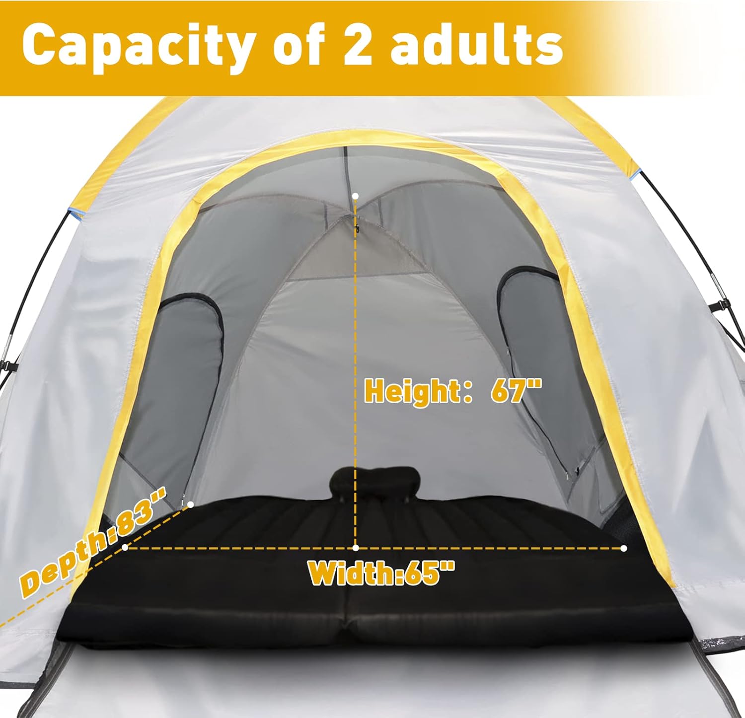 Truck Tent for 5.5 FT Bed - 6.5 Foot Bed