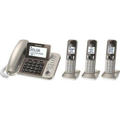Panasonic KX-TGF353N Dect 6.0 Cordless Phone - Champagne Gold