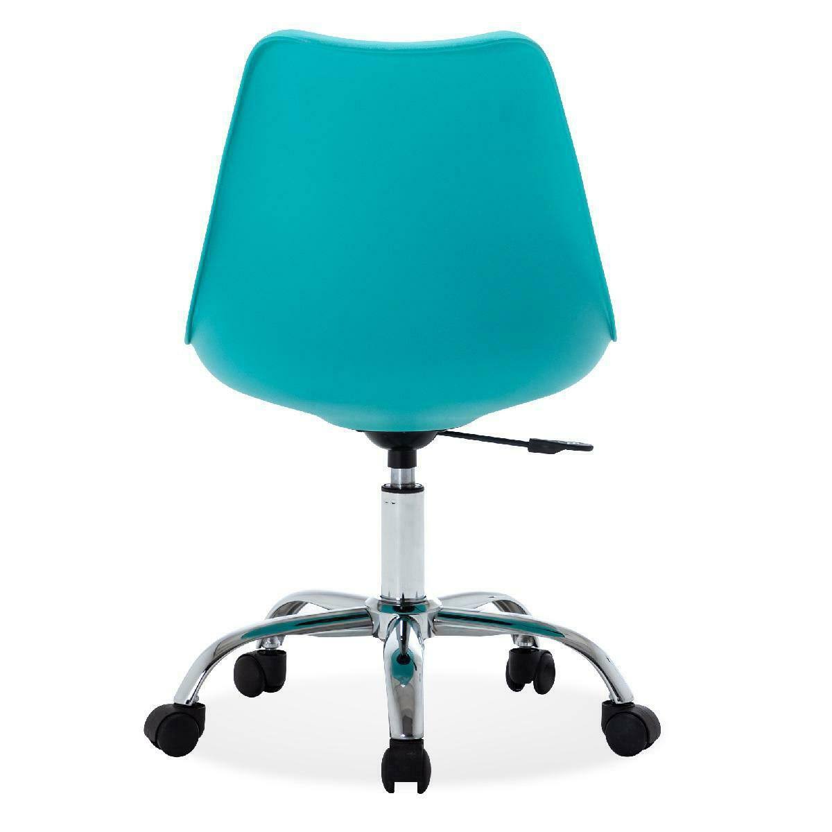 BELLEZE Armless Mid-Back Office Task Chair Faux Leather Upholstery He