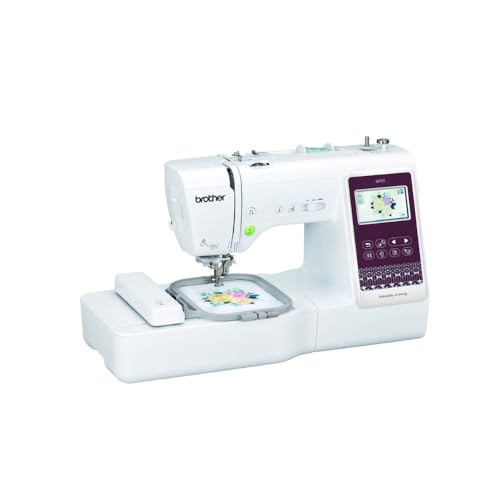 Brother SE725 Computerized Sewing and Embroidery Machine with 4 x 4 -inch Embroidery Area and Artspira App (Renewed)