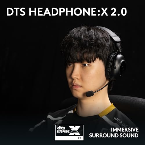Logitech G PRO X 2 Lightspeed Wireless Gaming Headset: Wireless Gaming Headphones with Mic, 50mm Graphene Drivers, 2.02.0—7.1 Surround
