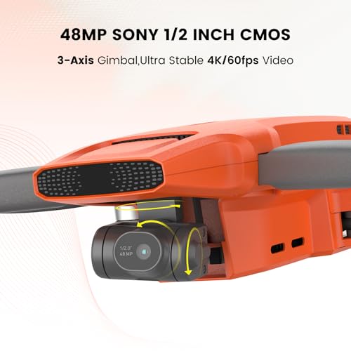 FIMI Mini 3 Drone with Camera for Adults 4K, Upgraded Imaging Module, 3-Axis Gimbal, Lightweight (245g), 9KM HD Transmission, 4K/60fps 48MP Camera
