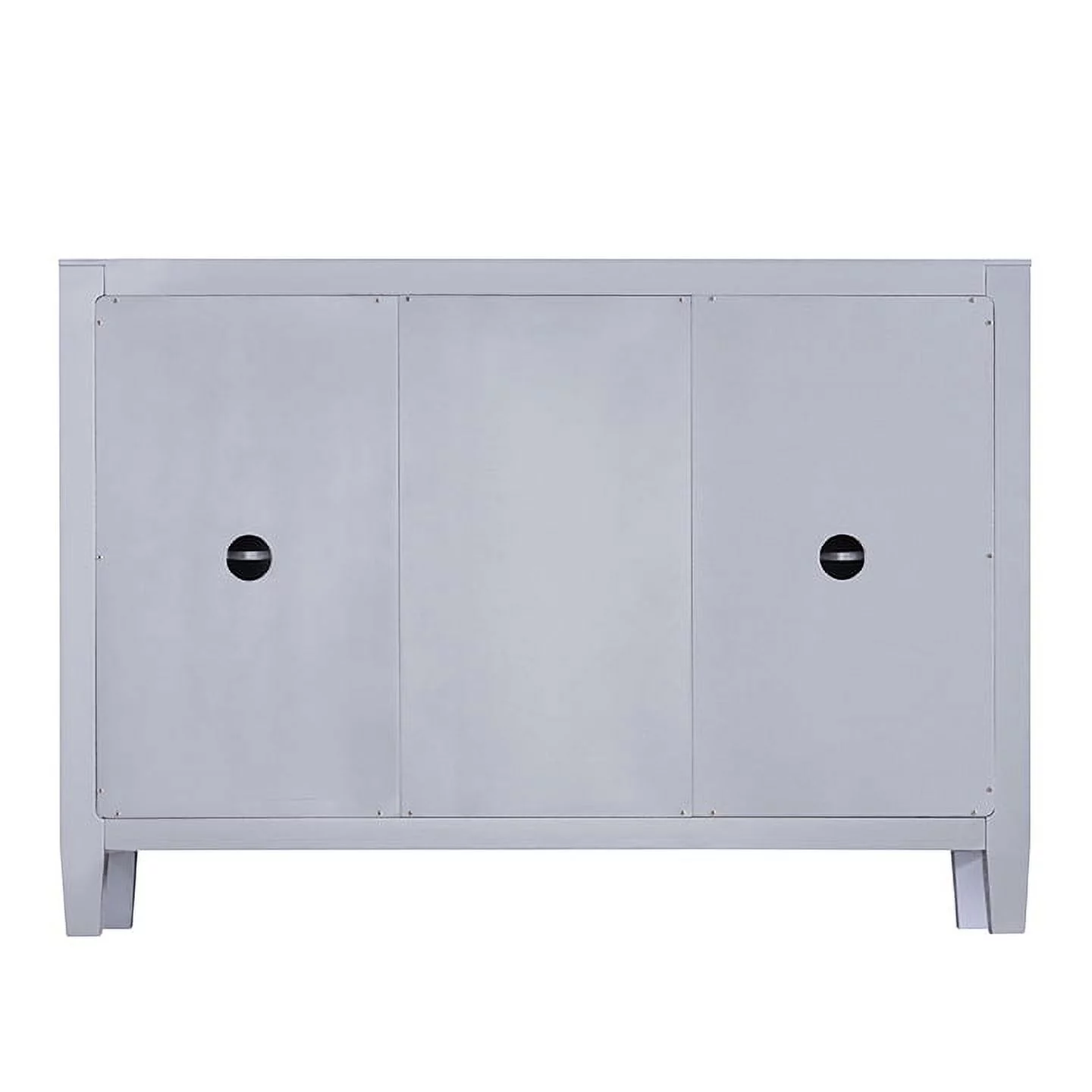 SEI Furniture Mirage 3-Drawer Mirrored Cabinet 50.25 x 35.25