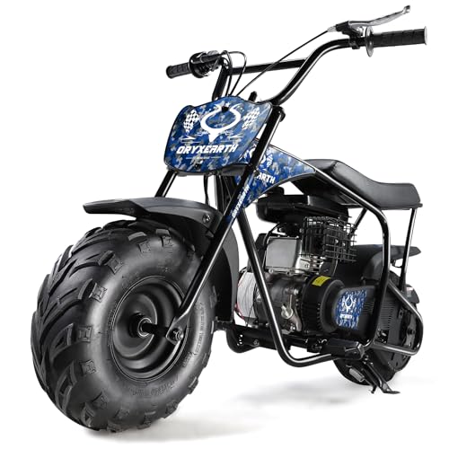 Oryxearth Mini Dirt Bike for Kids, 105CC 4-Stroke Kid Gas Powered Off-Road Pocket Pit Trail Motorcycle W/EPA Approved