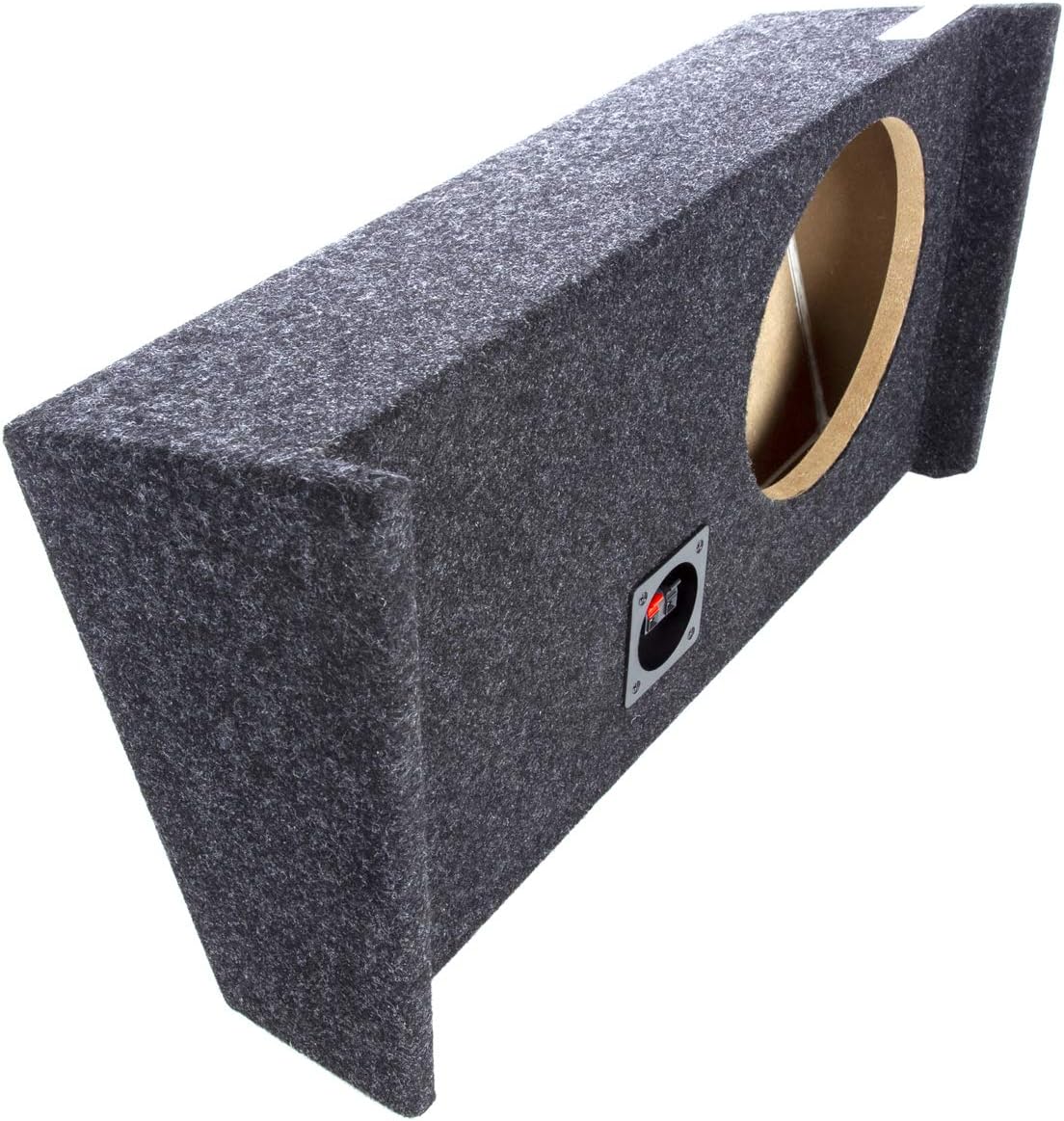 Bbox A372-10CP Dual 10 Sealed Carpeted Subwoofer Enclosure - Fits 2004 - 2008 Ford F150 Super Crew / Super Cab