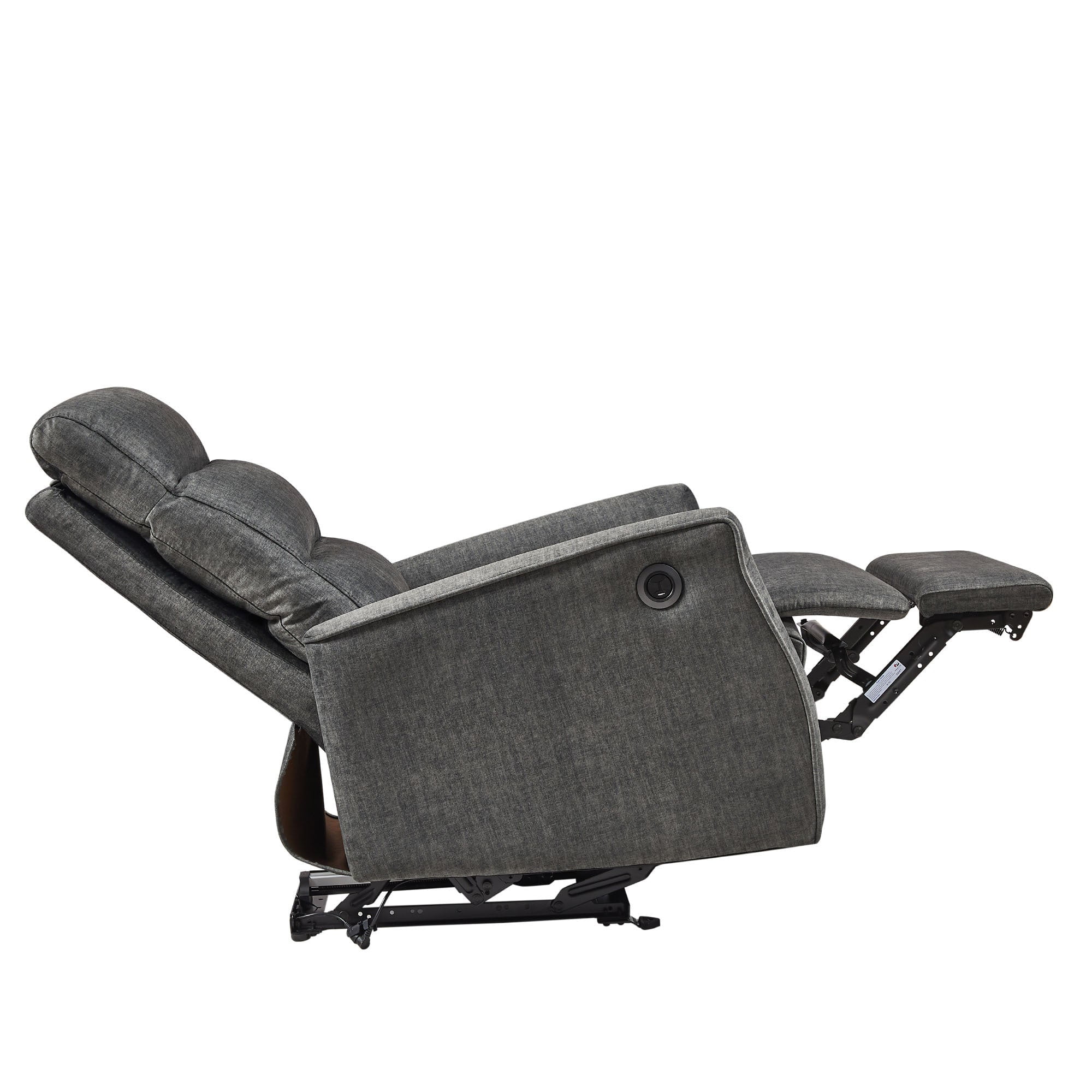 Quinn Power Recliner Single Chair  - Gray