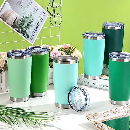 Sieral 36 Packs Stainless Steel Tumbler Bulk with Lid Vacuum Double Wall Insulated Travel Coffee Mug Powder Coated Tumbler Cup for Graduation Wedding