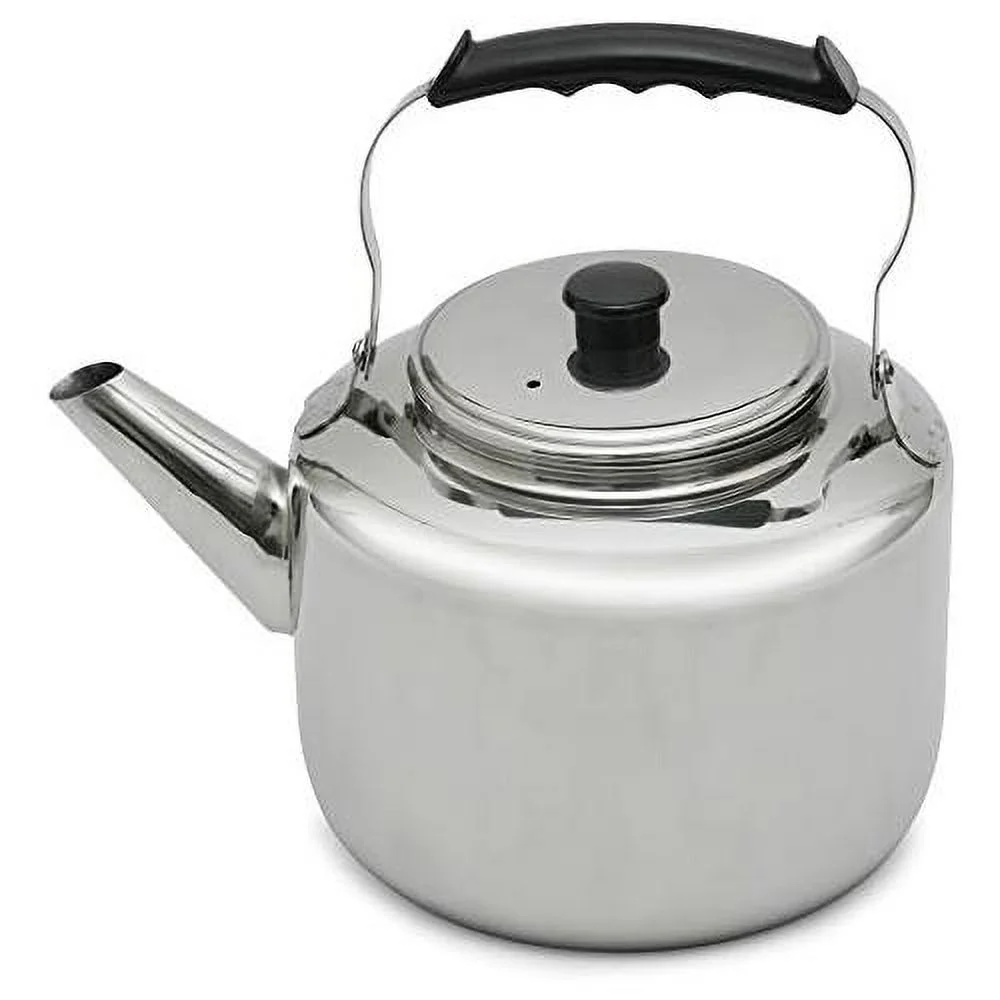Stainless Steel Water Kettle, 7 Quart, Silver