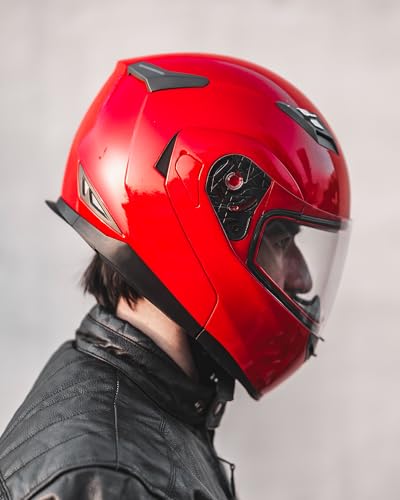 ILM Bluetooth Integrated Modular Flip up Full Face Motorcycle Helmet Sun Shield Mp3 Intercom Model 953/953 PRO