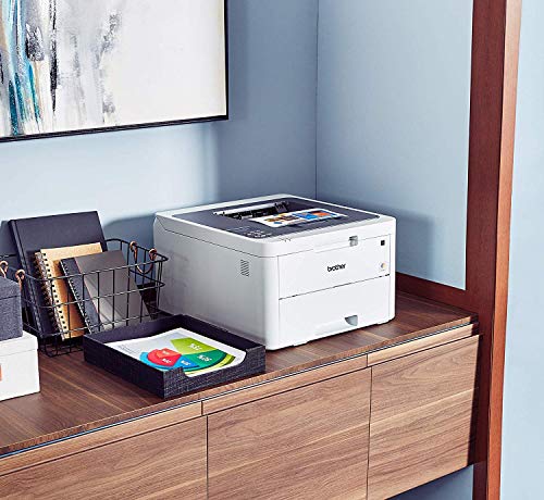 Brother HL-L3210CW Compact Digital Color Printer Providing Laser Printer Quality Results with Wireless - Radiant Selections