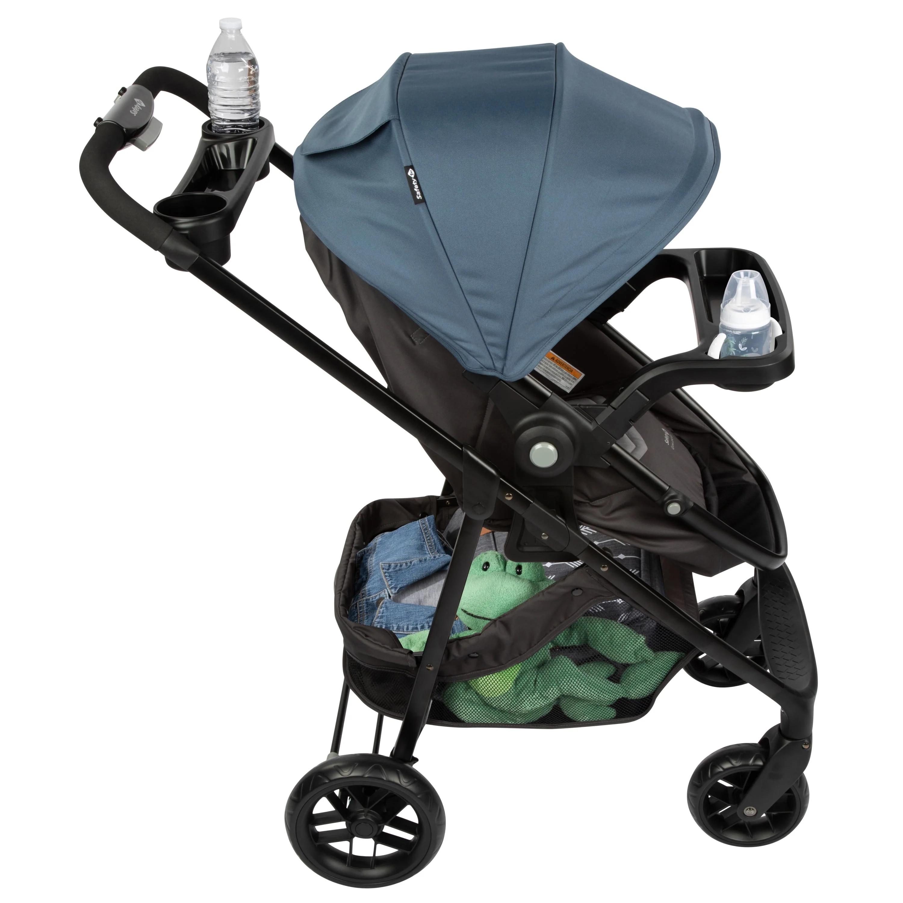 Safety 1st Grow and Go Sprint Modular Travel System Stroller with Rear-Facing Infant Car Seat, Whisper Grey