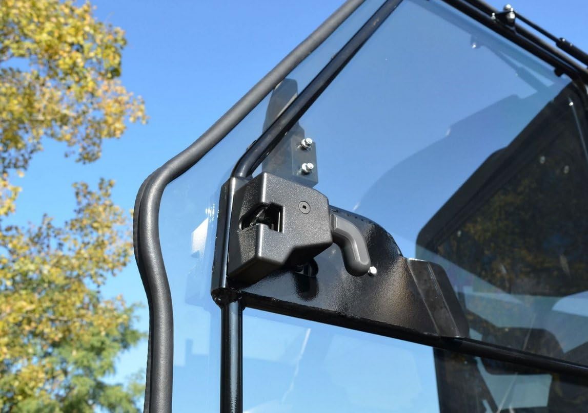 SuperATV Cab Enclosure Doors for Polaris Ranger XP 570 / XP 900 / XP 1000 Crew (See Fitment) | Front and Rear Set | Light-Tint 1/4" Thick