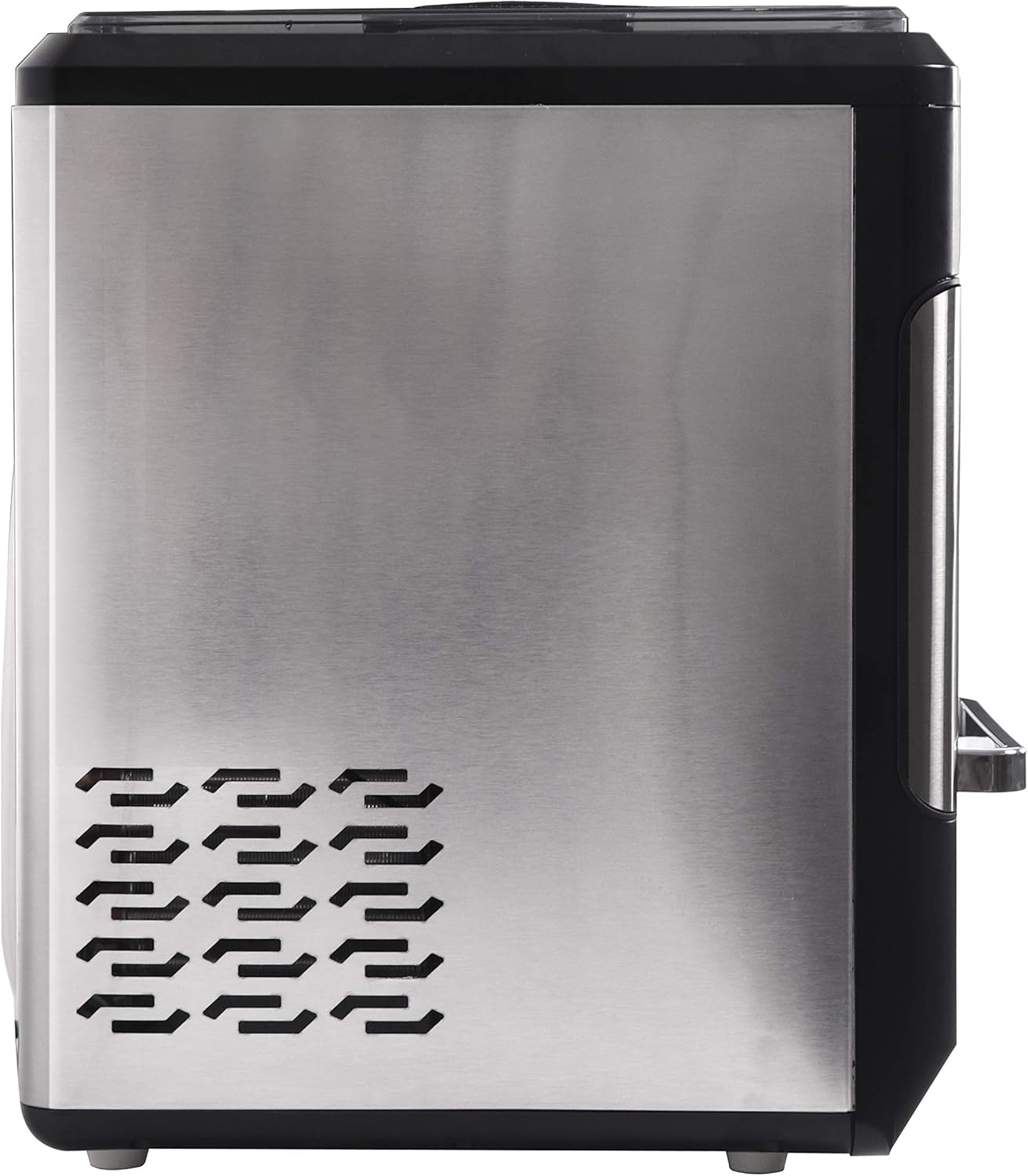 Frigidaire EFIC235-AMZ Countertop Crunchy Chewable Nugget Ice Maker, 44lbs per day, Self Cleaning Function