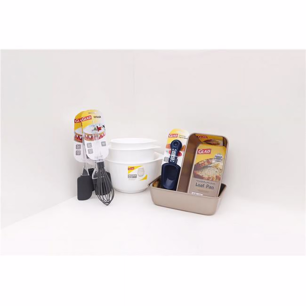 Pivot Direct PD-GLD-SBK-GR Glad Sweet Bread Kit, Grey & White