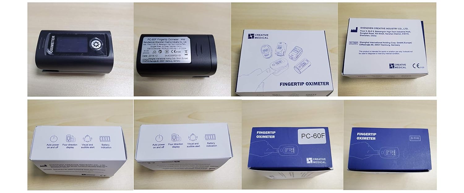Wellue Bluetooth Pulse Oximeter Fingertip, Blood Oxygen Saturation Monitor with Alarm, Free APP,Batteries, Carry Bag & Lanyard
