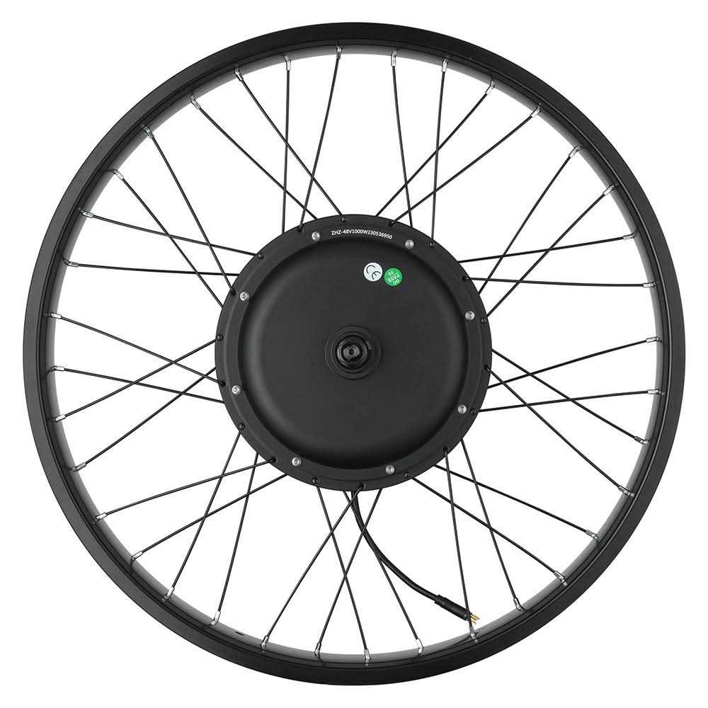 Yescom Electric Bike Conversion Kit 48V 1000w Front Wheel E-Bike Conversion Kit Fat Tire Bike Frame - Sports Supplies Online Store