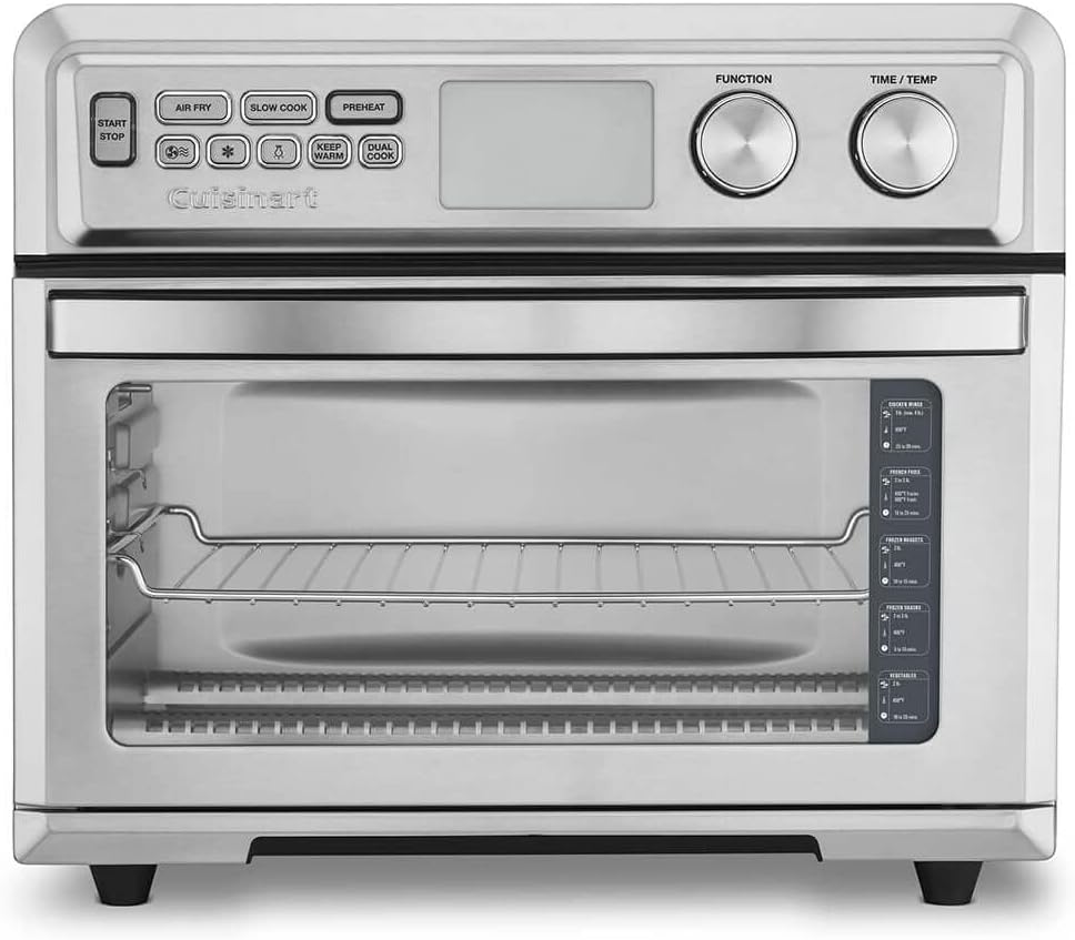Cuisinart TOA-95 Digital AirFryer Toaster Oven, Premium 1800-Watt Oven with Digital Display and Controls – Extra-Large Capacity