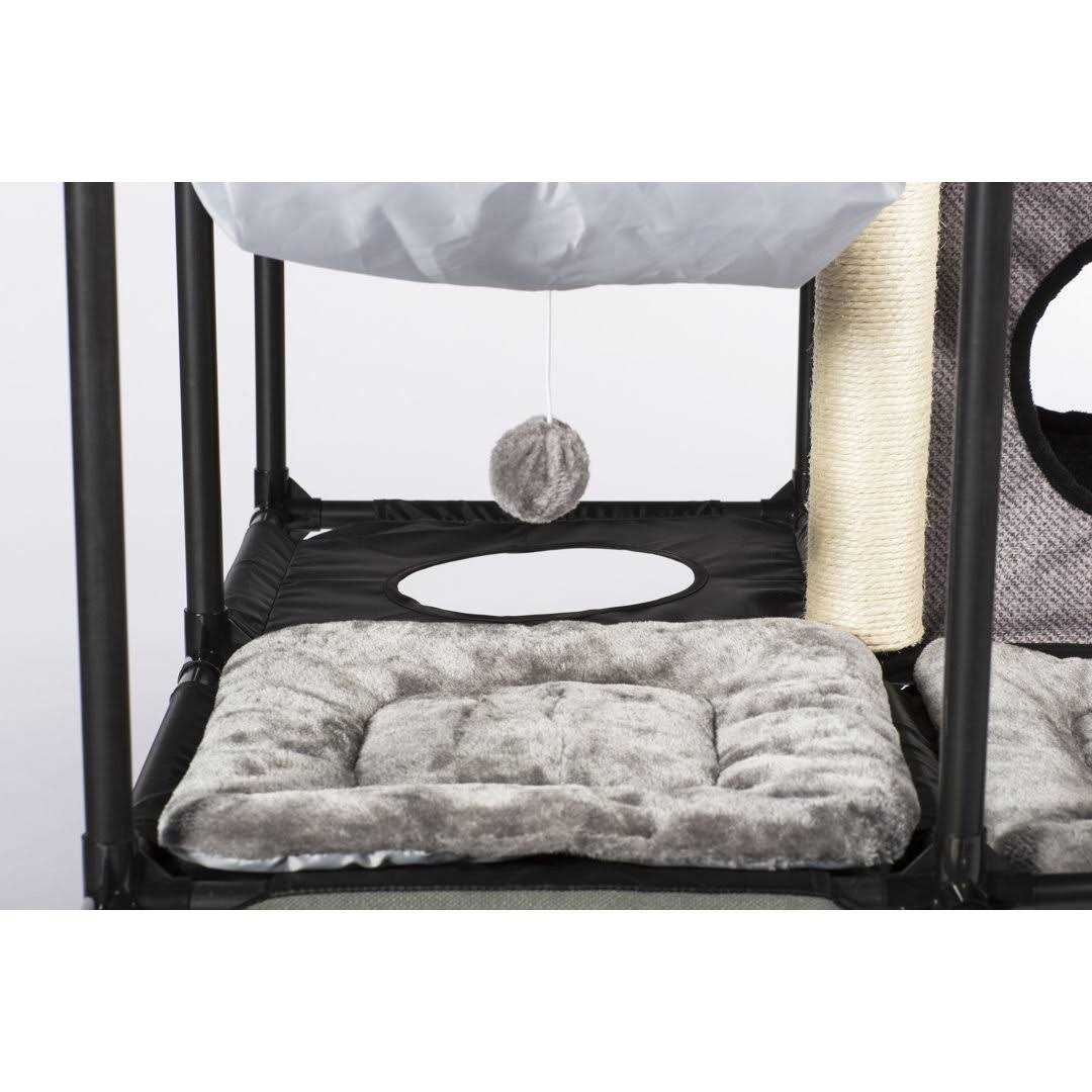 Prevue Pet Products Catville Tower Gray - Pet Supplies online store
