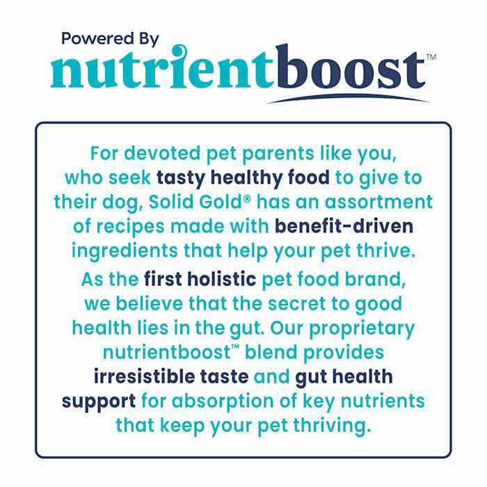 Solid Gold Nutrientboost Leaping Waters Dry Dog Food - Pet Supplies online store