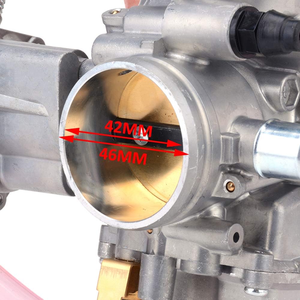 UTV YXR660 Carburetor Carb For 2004-2007 Rhino 660 YXR660 UTV Carb Pack of 2