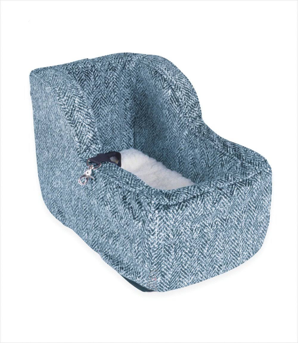 Snoozer Luxury High-Back Console Dog Car SEAT, Large / Piston Sand