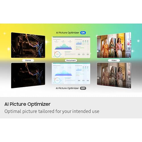 Samsung 43&rdquo; Smart Monitor M7 (M70F) 4K UHD Display, Samsung Vision AI, Smart TV Apps, Gaming Hub, USB-C, HDMI and USB-A, Black, LS43FM702UNXZA