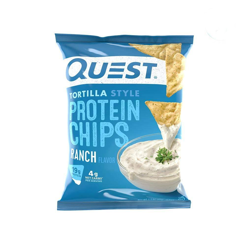 Quest Nutrition Protein Chips - Tortilla Style - 30 Count (Ranch)