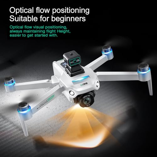 Drone with Camera 4k, GPS HD Drones for Adults, 5G Remote Controller with 5.9 Inch Screen,Obstacle Avoidance Drones, One Key Return