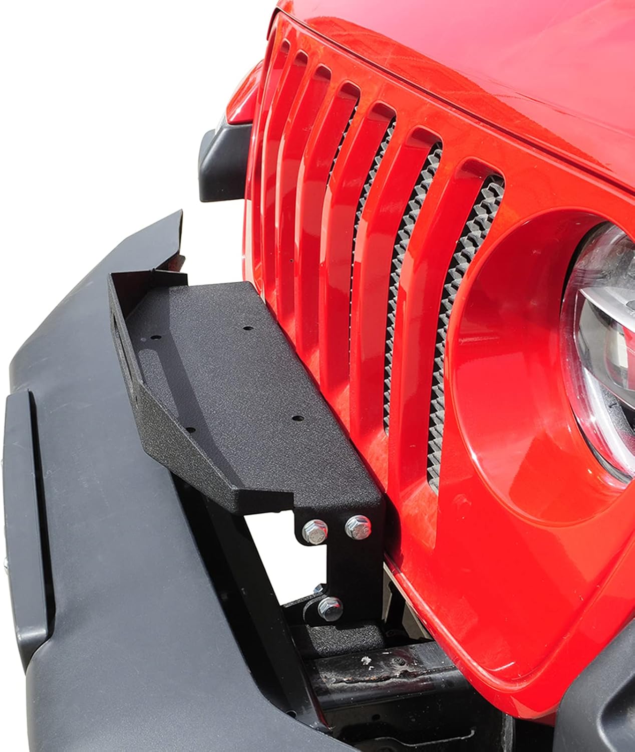Tidal Winch Mounting Plate for Factory Front Bumper for Wrangler JL 2/4DR 2018-2022