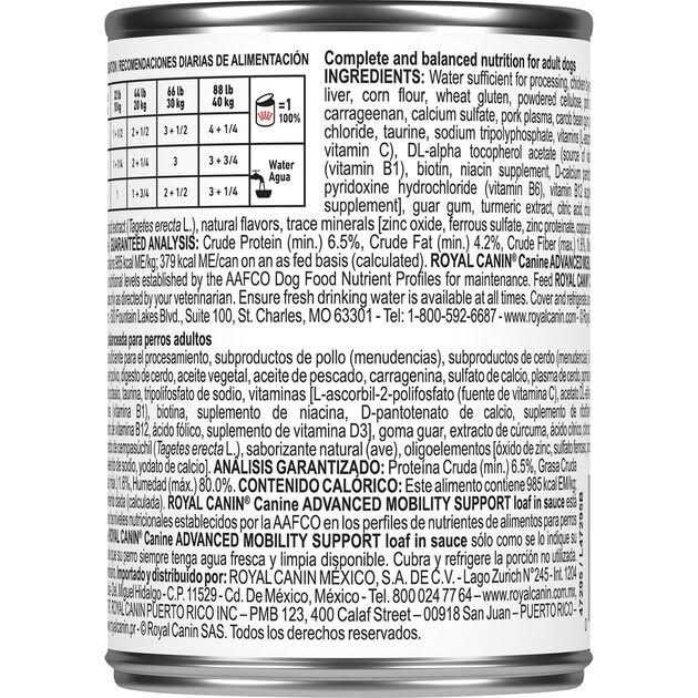 Royal Canin Veterinary Diet Adult Advanced Mobility Support Canned Dog Food - Pet Supplies online store