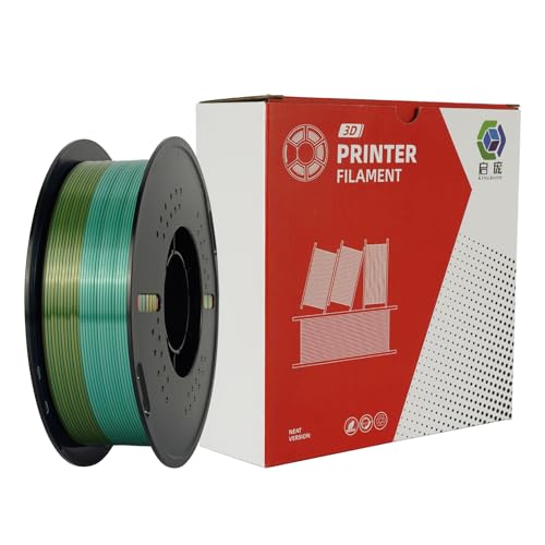 Kingroon Silk PLA Bundle 3D Printer Filament, Dimensional Accuracy +/- 0.03 mm, 10 kg Spool(22lbs)