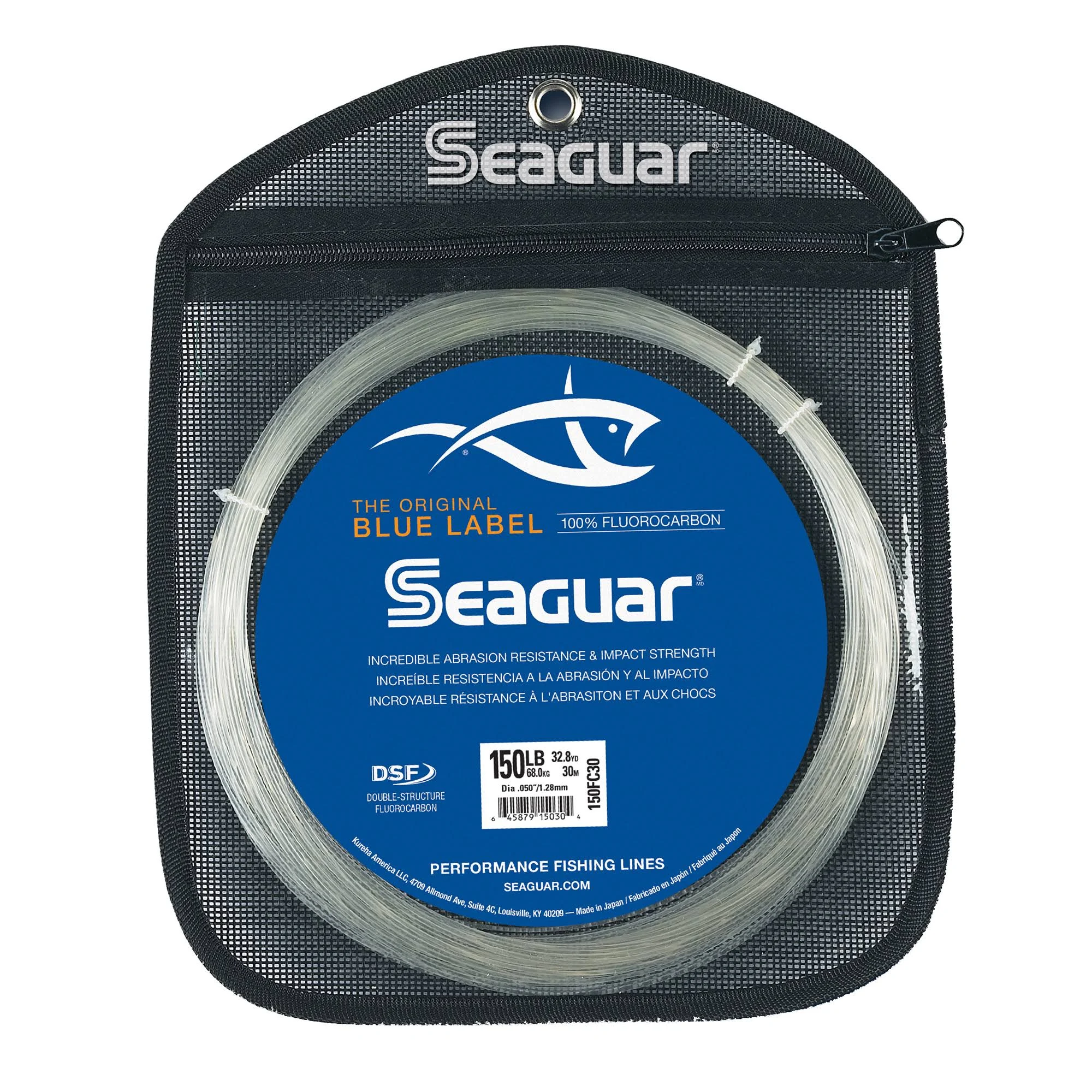 Seaguar Blue Label Big Game 30-Meter Fluorocarbon Leader (300-Pounds)