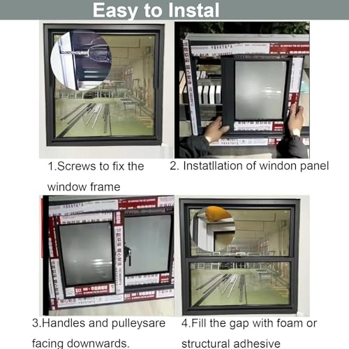 Basement Replacement Window, Bathroom Venting Horizontal Sliding Window, Mobile Home Window