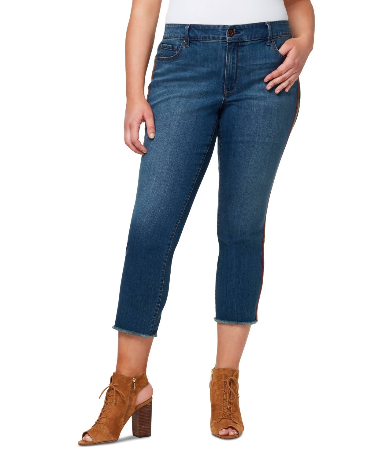 Jessica Simpson Arrow Straight Ankle Jean - Claim to Fame