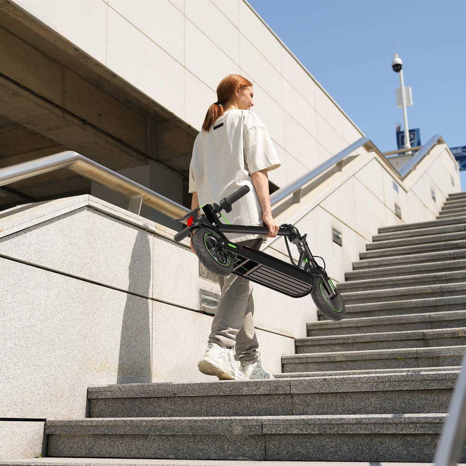 Isinwheel S9Pro Electric Scooter 18.6 Mph Up To 21 Miles Long Range - Sports Supplies Online Store
