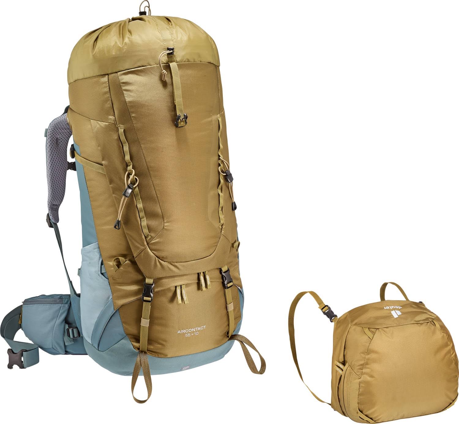 Deuter Aircontact 55 + 10 - Clay-Teal