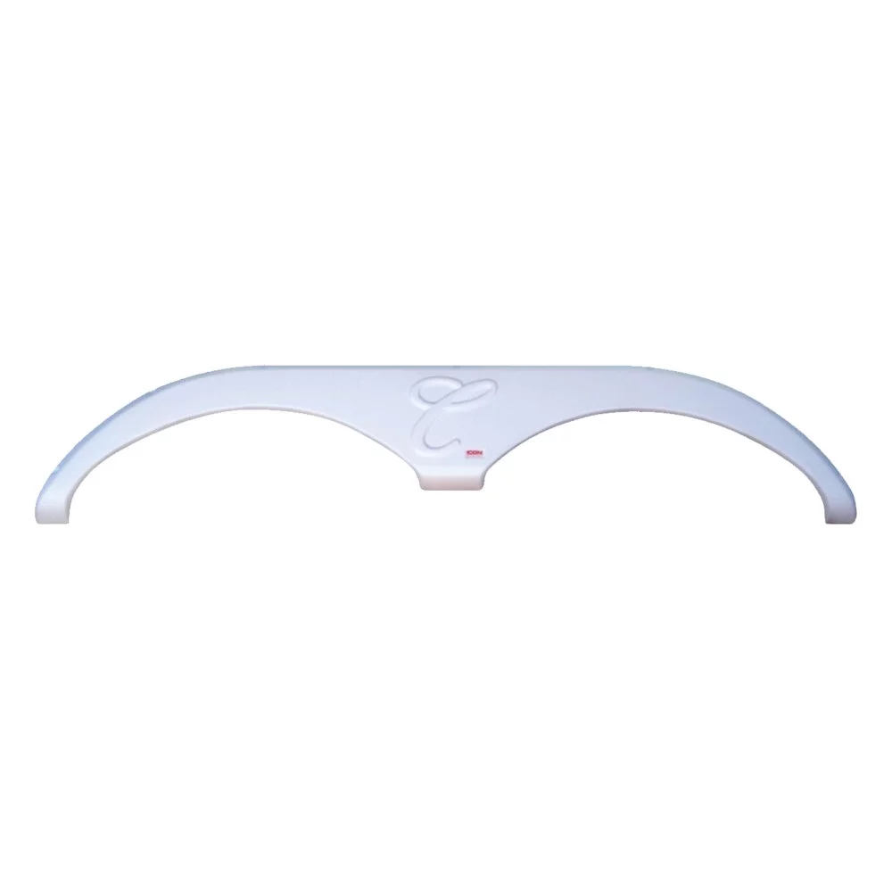 Icon 01655 Tandem Axle Fender Skirt FS785 for Forest River Cardinal - Polar White - Curated Treasures Market