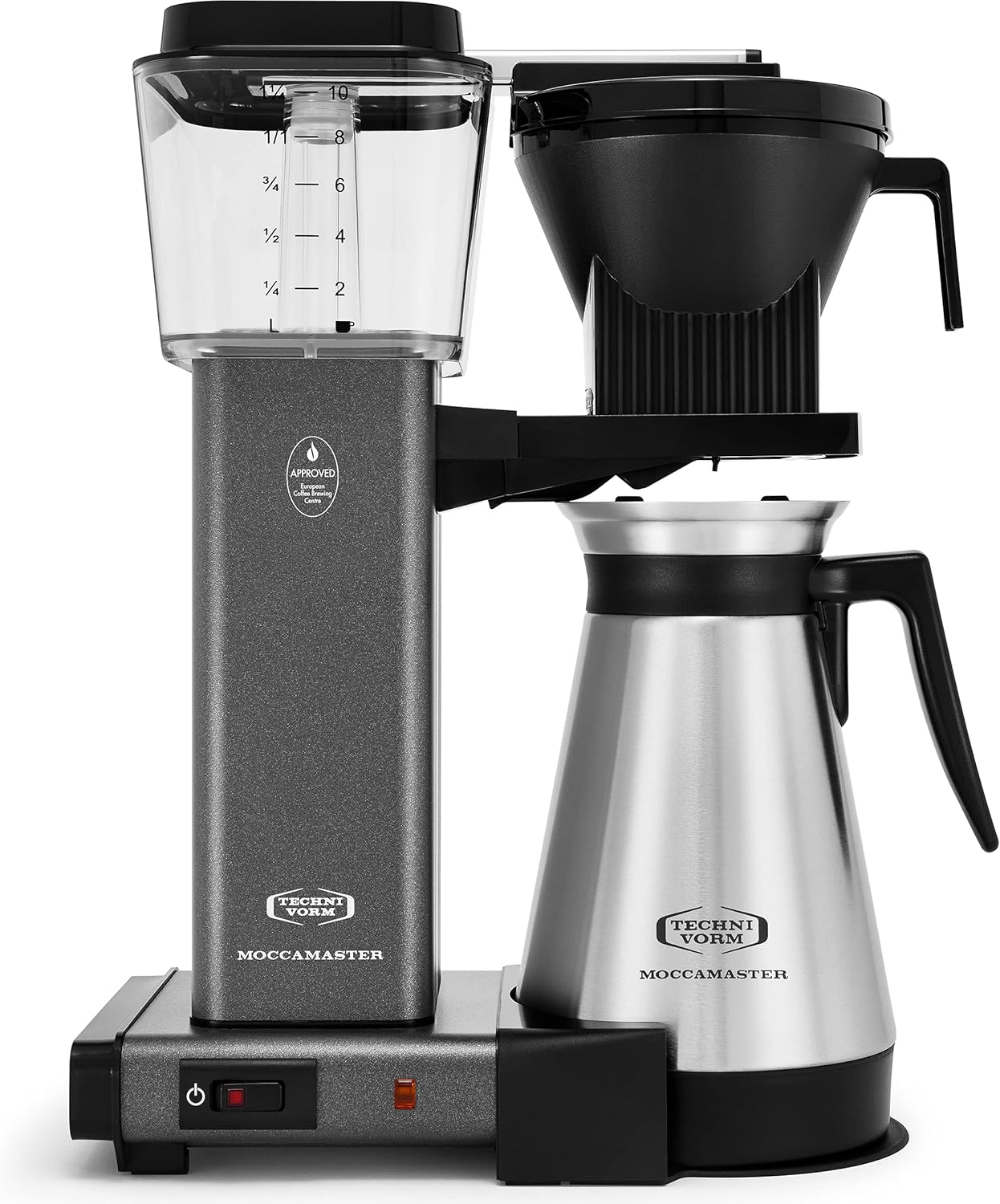 Technivorm Moccamaster 79312 KBGT Coffee Brewer, 40 oz, Polished Silver
