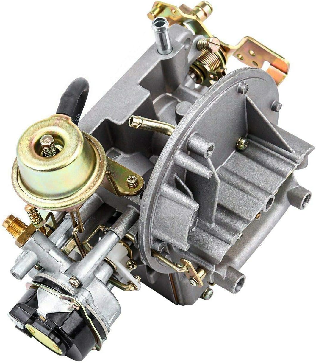 smileracing 2 Barrel Carburetor Carb for Ford F350 F100 Engine 289 Cu, 302 Cu, 351 Cu 2100 A800