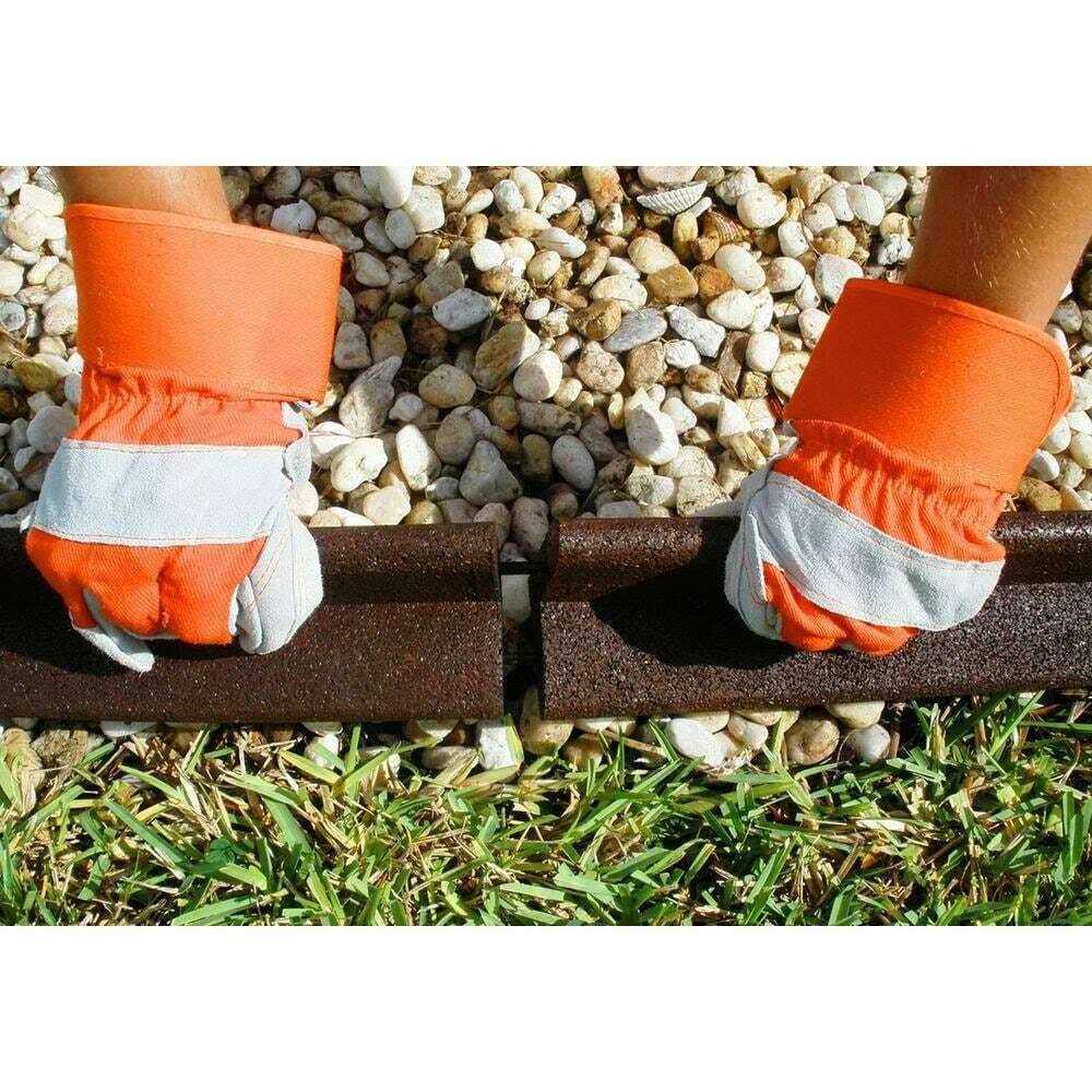 Vigoro EcoBorder 4 ft Rubber Landscape Edging